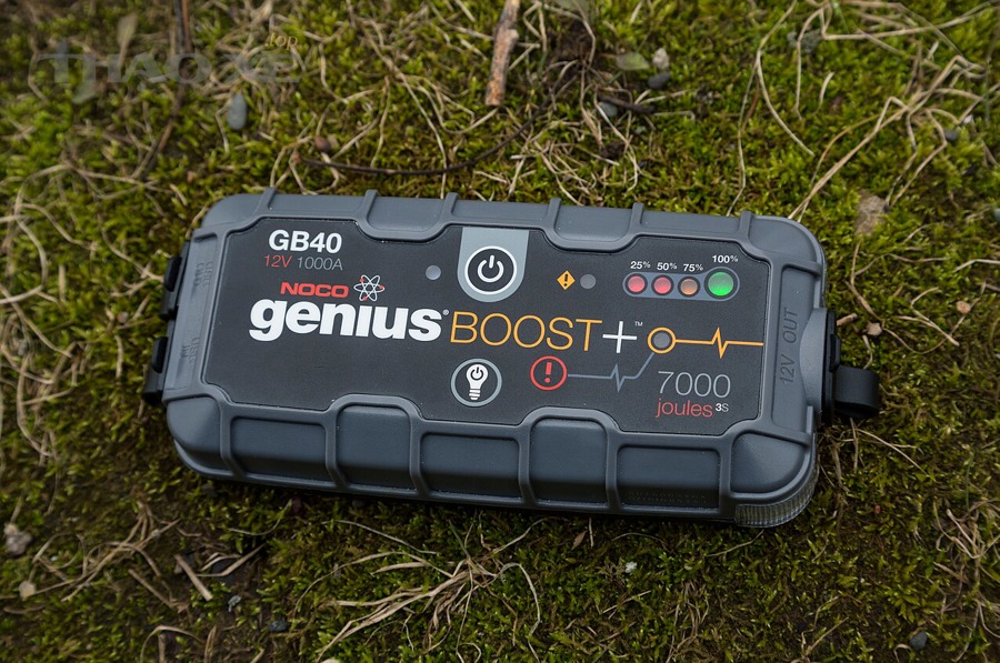Máy kích bình (jump starter) giúp chủ động đề nổ tại chỗ khi ắc quy yếu