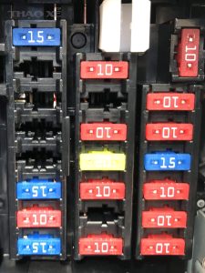 Car fuse box 13