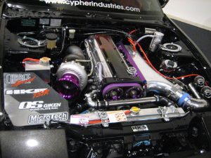 Modified engine bay 1