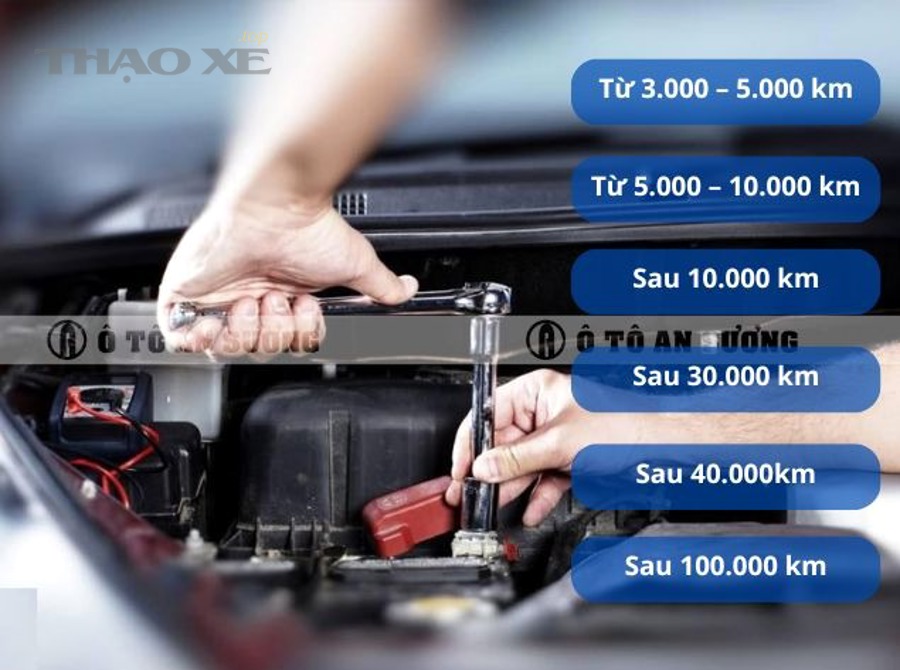 Nếu bỏ lỡ mốc bảo dưỡng theo số km thì cần xử lý thế nào cho an toàn?