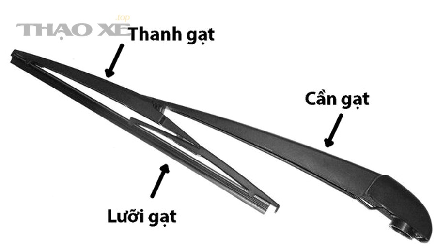 Kỹ thuật viên kiểm tra hệ thống gạt mưa và kính chắn gió