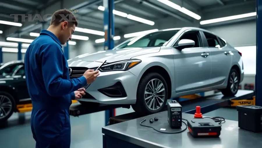 Cổng OBD-II trên xe ô tô