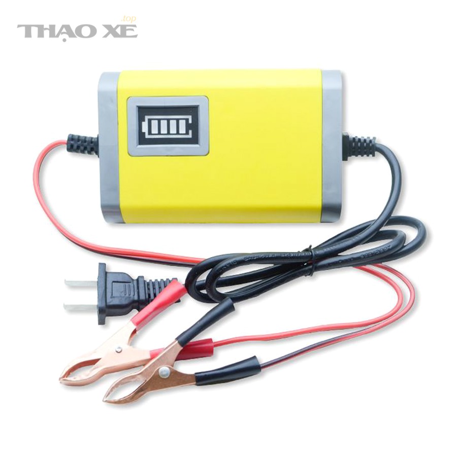 Kẹp sạc ắc quy ô tô đúng cực âm dương để đảm bảo an toàn khi sạc