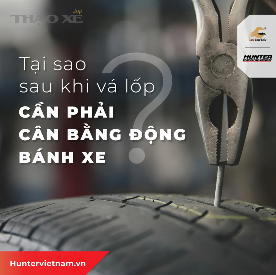 Máy cân bằng động bánh xe ô tô tại gara