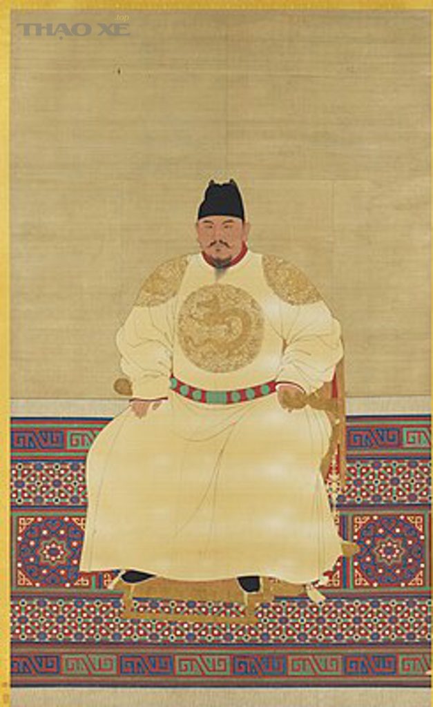 250px A Seated Portrait of Ming Emperor Taizu 10