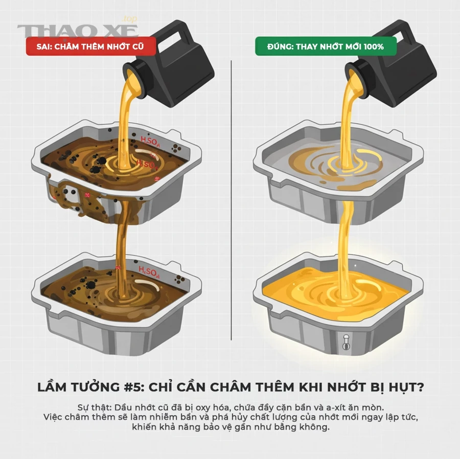 Có thể phòng tránh bị thay dầu “dỏm” ngay từ lần thay đầu tiên không?