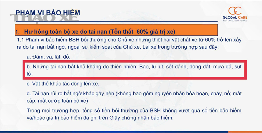 Noi that xe bi ngap nuoc de gay nam moc mui hoi