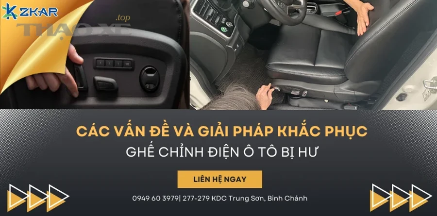 Vì sao ghế điện vẫn không chạy sau khi đã kiểm tra cầu chì và mô-tơ?