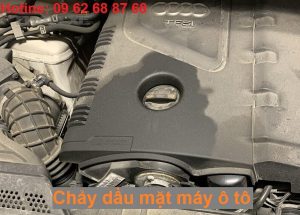 Chay dau mat may o to