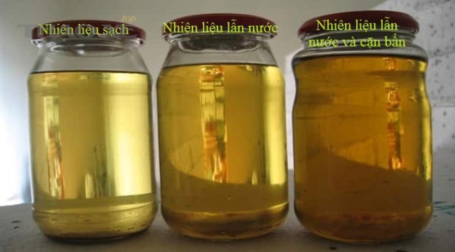 Kiểm tra hệ thống làm mát và bình nước phụ khi nghi dầu máy lẫn nước