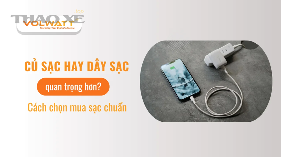 Quy trình 5 bước chọn nhanh bộ sạc đúng chuẩn cho từng nhu cầu là gì?