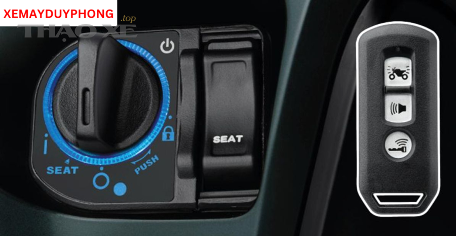 Smart key đặt cạnh ví và điện thoại minh họa thói quen cất giữ đúng sai