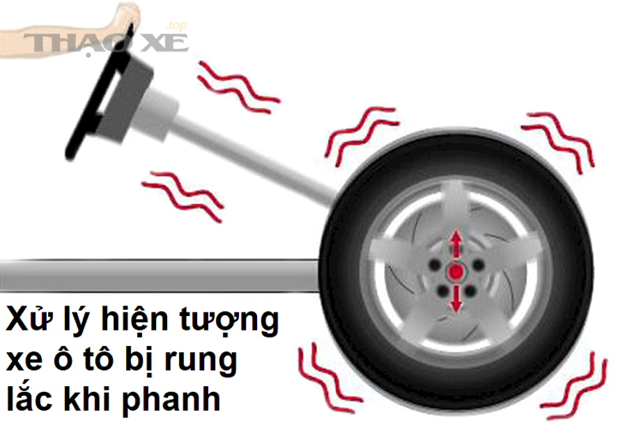 Chẩn đoán nhanh phanh bị rung theo quy trình nào là đúng?