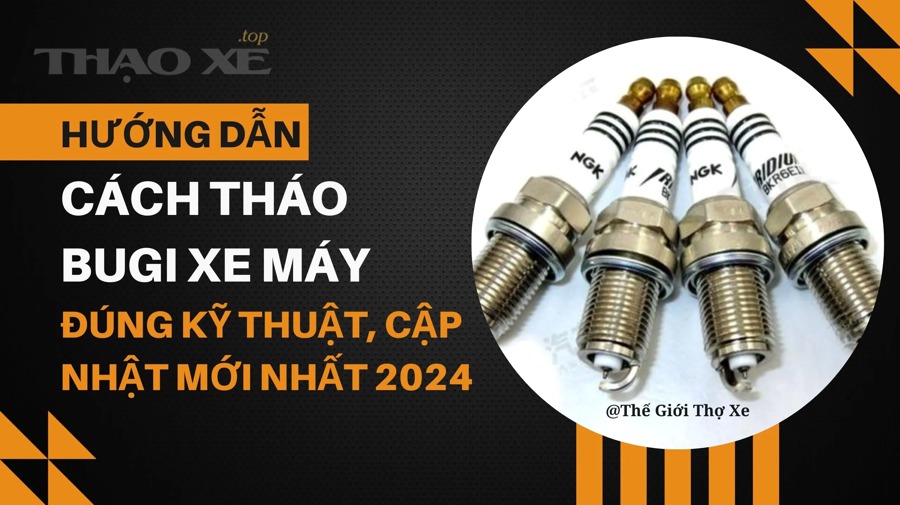 Khoang động cơ ô tô cần kiểm tra sau khi thay bugi