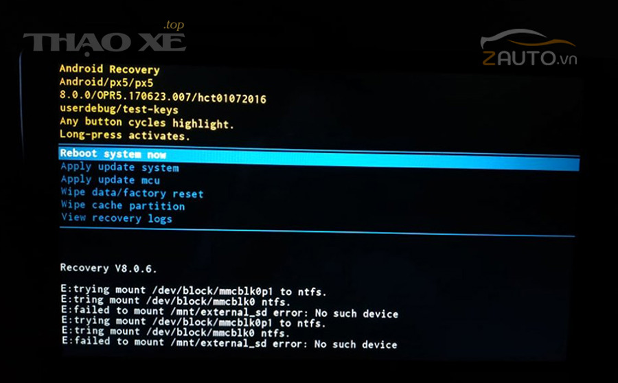 Có nên reset hay cập nhật firmware màn hình Android ô tô ngay khi bị đơ, lag không?