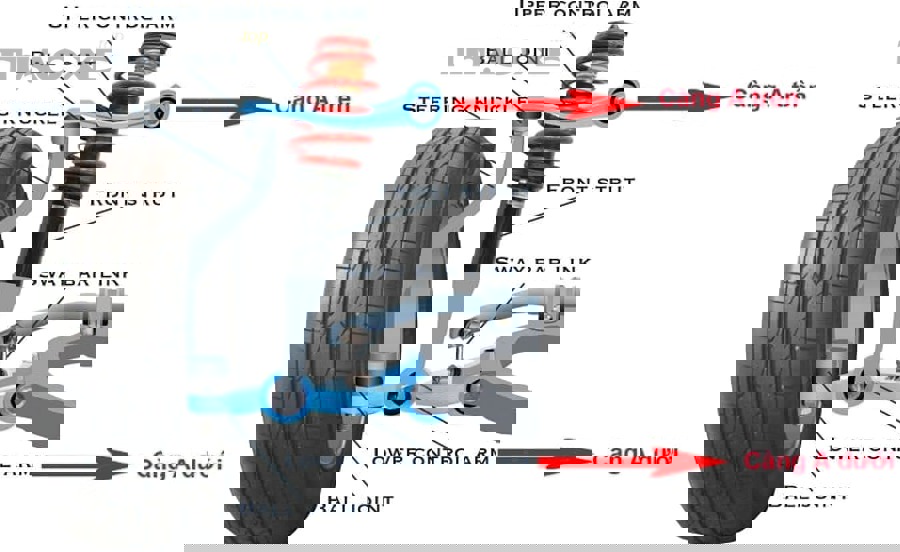 Khi nào nên thay cao su càng A và khi nào bắt buộc thay cả càng A?