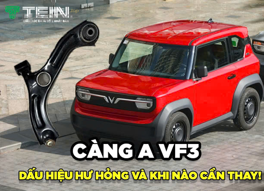 Hệ thống treo trước ô tô gồm càng A và giảm xóc
