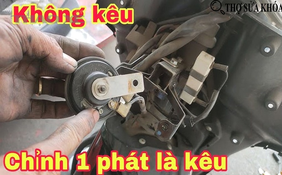 chinh coi xe may khong keu