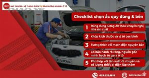 chon ac quy xe kia carens dung cach nat center 2