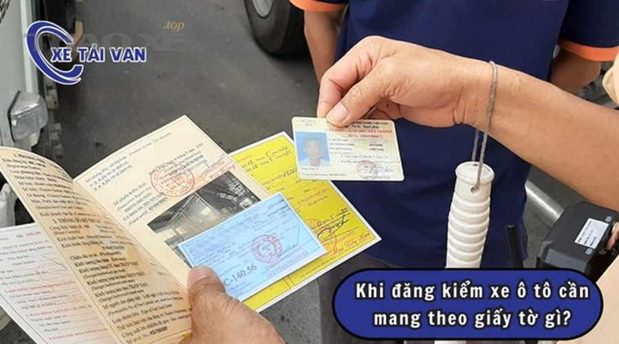 Minh họa thông tin phí đường bộ liên quan kỳ đăng kiểm