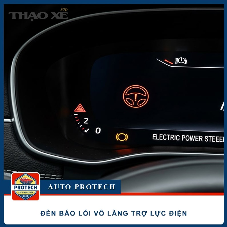 Xử lý khẩn cấp khi đèn EPS sáng và tay lái nặng