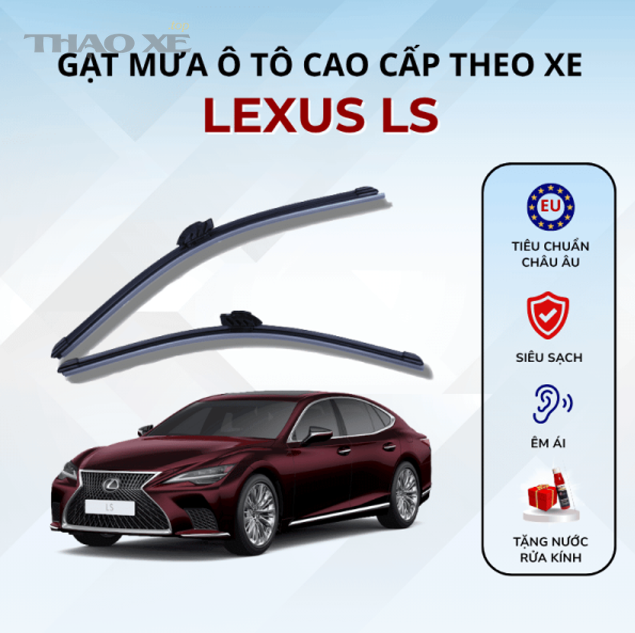 Thao tác thay lưỡi gạt mưa ô tô tại nhà đúng ngàm đúng kích thước