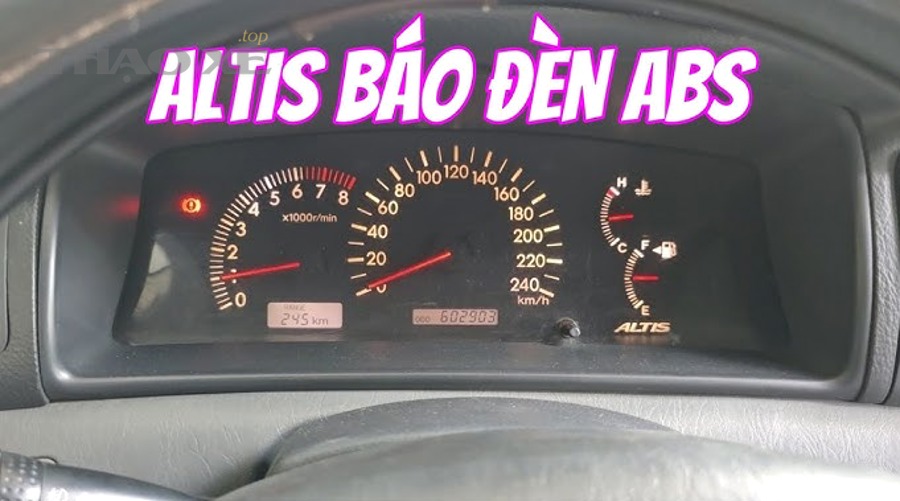 Cảm biến tốc độ bánh xe trong hệ thống ABS