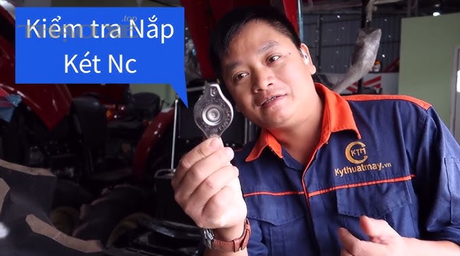 Nắp két nước ô tô và cấu tạo van áp suất