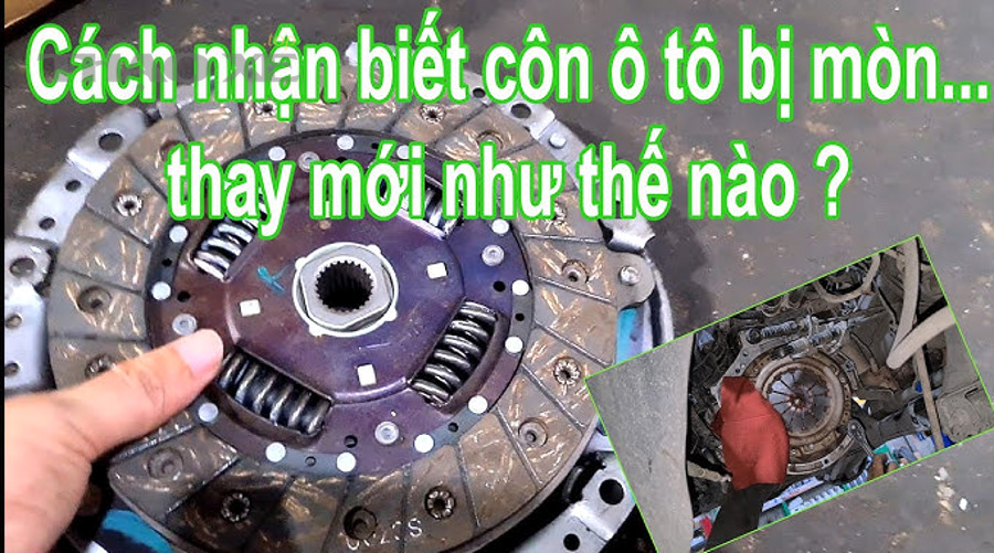 Phụ tùng côn ô tô minh họa thay lá côn riêng hay thay cả bộ côn chính hãng vs OEM