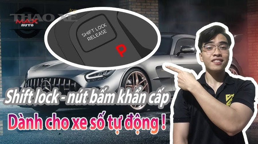 Cụm cần số tự động PRNDL minh họa vị trí N (Neutral)