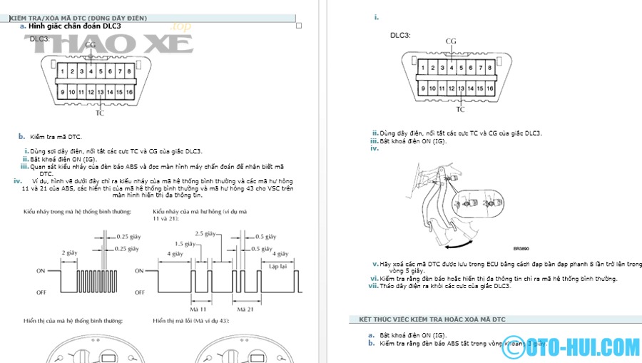 Xóa lỗi ABS khi nào đúng và khi nào không nên xóa?