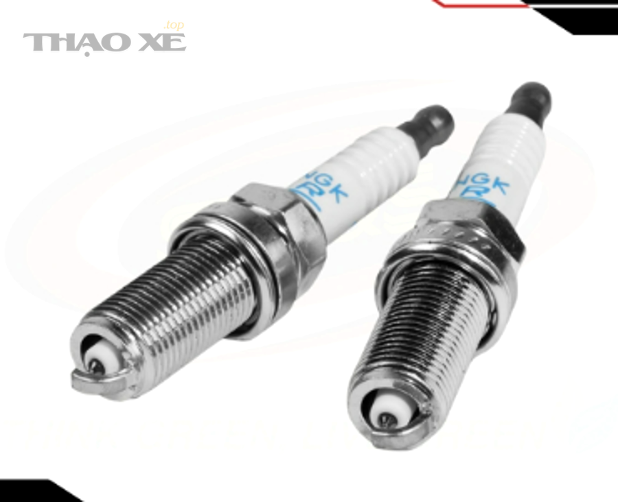 Cận cảnh đầu bugi ô tô và điện cực