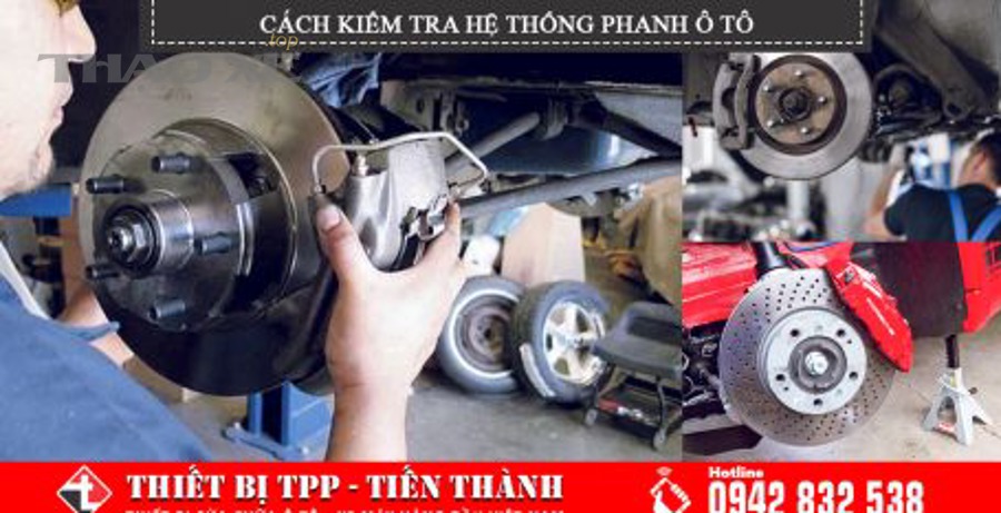 Kiểm tra gầm xe và đường ống phanh trong quy trình bảo dưỡng định kỳ