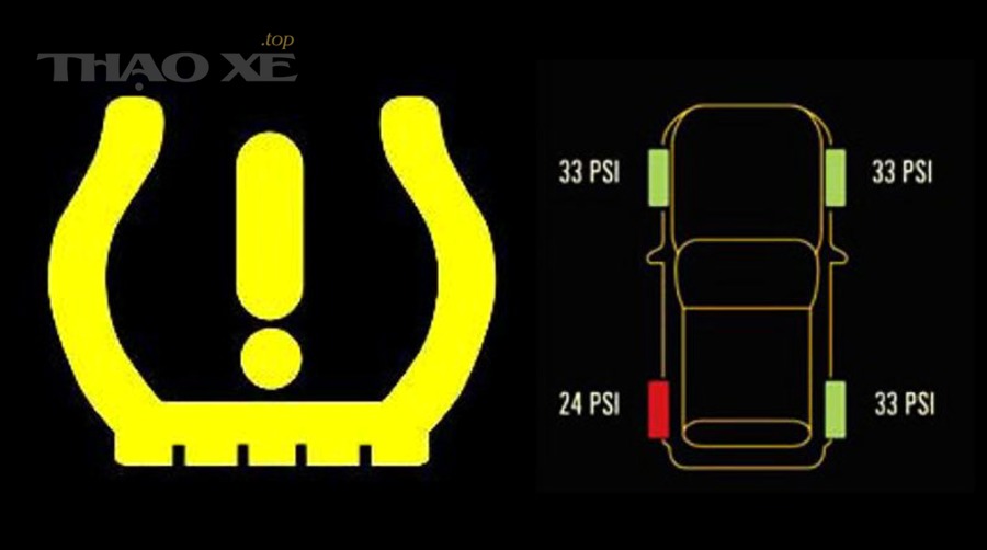 Những nguyên nhân phổ biến khiến cảm biến áp suất lốp (TPMS) báo lỗi là gì?