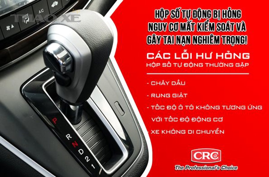 Hộp số tự động bị giật là gì và biểu hiện điển hình gồm những gì?