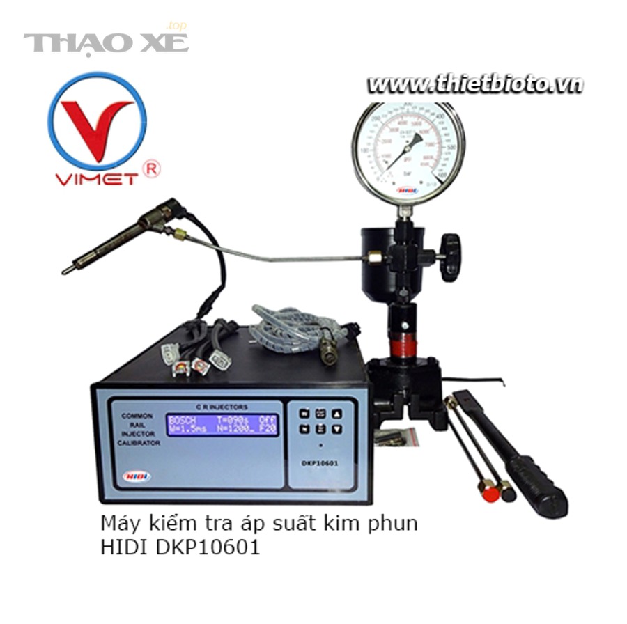 Đồng hồ đo áp suất dùng trong kiểm tra hệ thống nhiên liệu