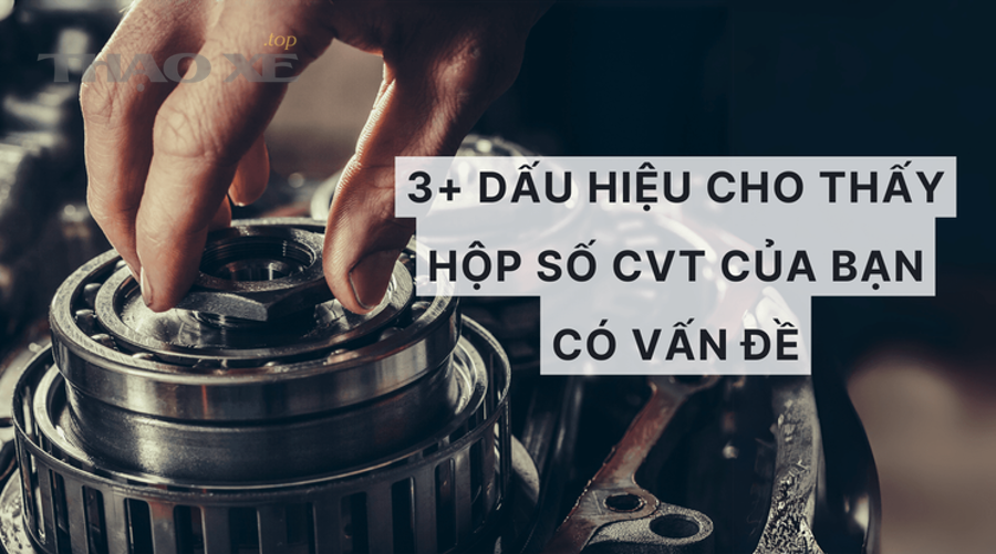 Kỹ thuật viên kiểm tra xe để xác định nguyên nhân lỗi hộp số CVT