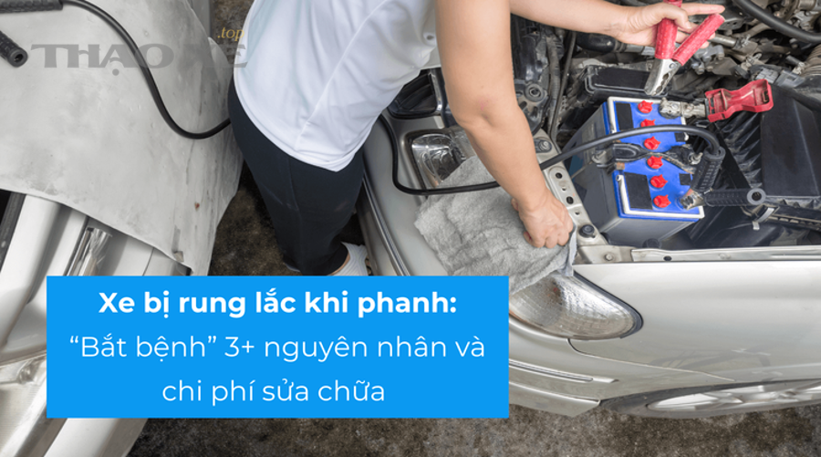 Đo kiểm đĩa phanh và cụm phanh trong quy trình chẩn đoán phanh rung