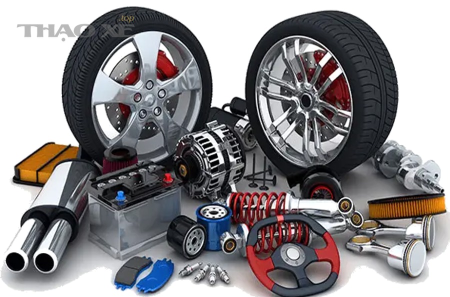 Quầy phụ tùng ô tô và tư vấn chọn phụ tùng OEM có hóa đơn bảo hành