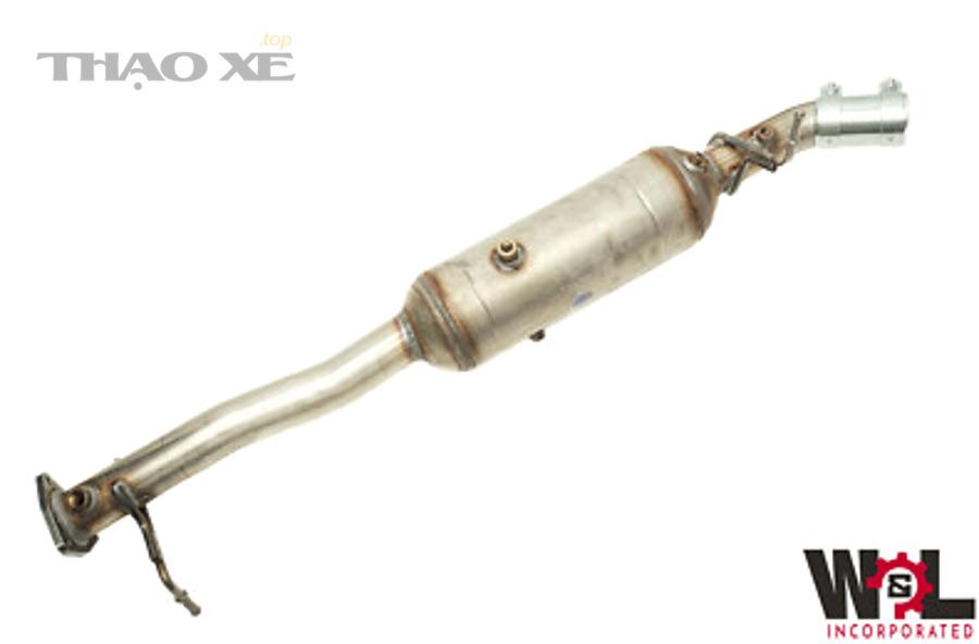 Cấu tạo bộ lọc hạt DPF trên đường xả động cơ diesel