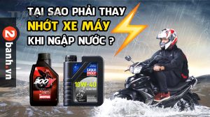 tai sao phai thay nhot xe may khi bi ngap nuoc chet may vao mua mua 118