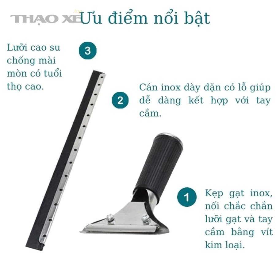 dung dịch vệ sinh kính ô tô phù hợp để bảo vệ lưỡi gạt mưa