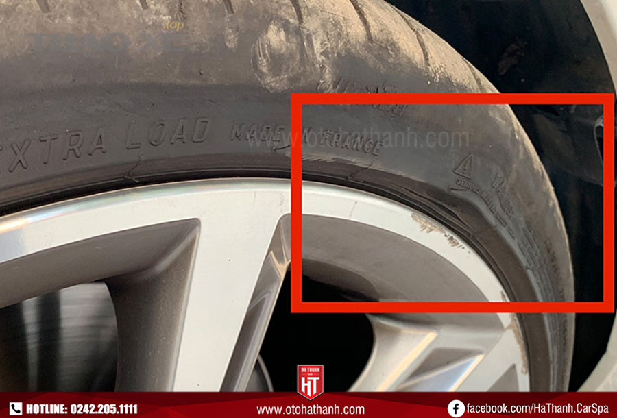 Chủ xe nên xử lý như thế nào ngay khi phát hiện lốp nứt hông hoặc phù?