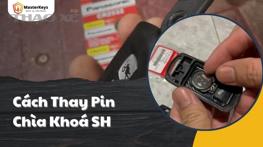 Pin cúc áo dùng cho chìa khóa smartkey