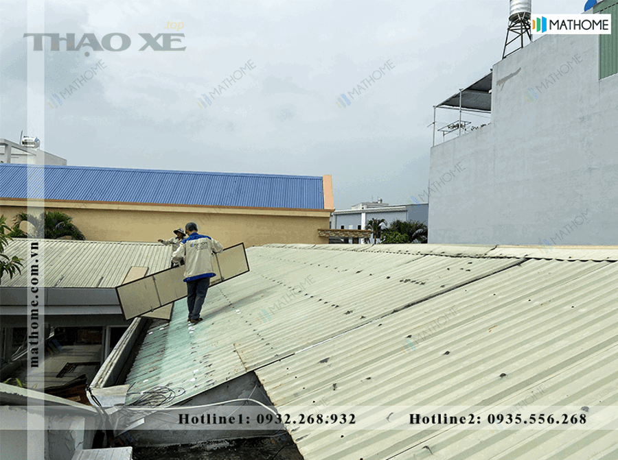 Kiểm tra thân vỏ ô tô để quyết định thay tôn hay đồng sơn