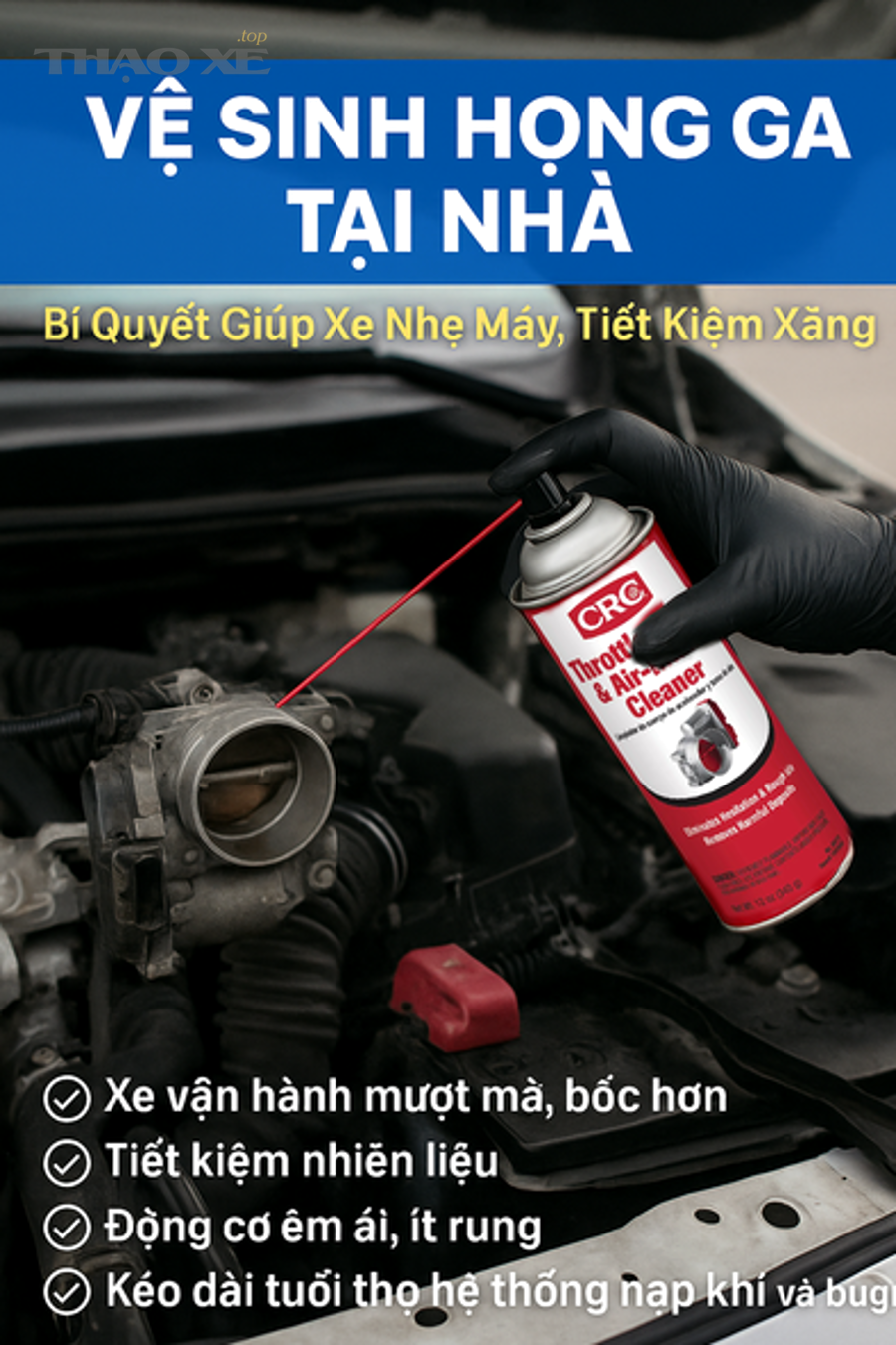 Họng ga (bướm ga) bẩn có gây hao xăng không?