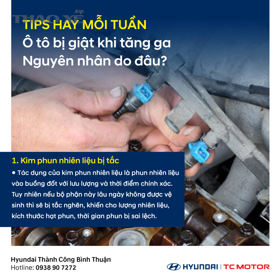 Những lỗi nào khiến xe giật khi tăng ga và chi phí sửa thường nằm ở nhóm nào?