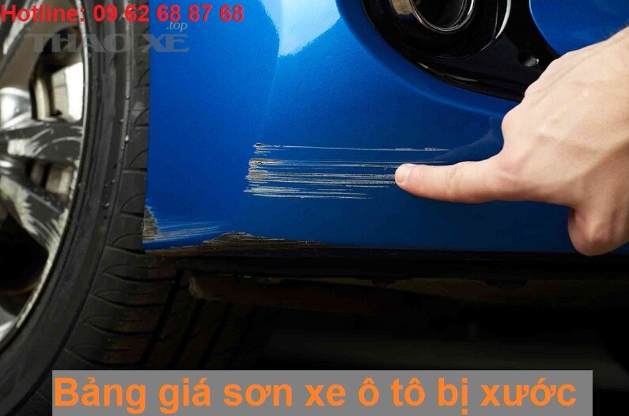 Chủ xe nên chọn phương án xử lý trầy xước nào để tối ưu chi phí?