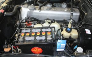 Bosch battery in Mercedes 250S