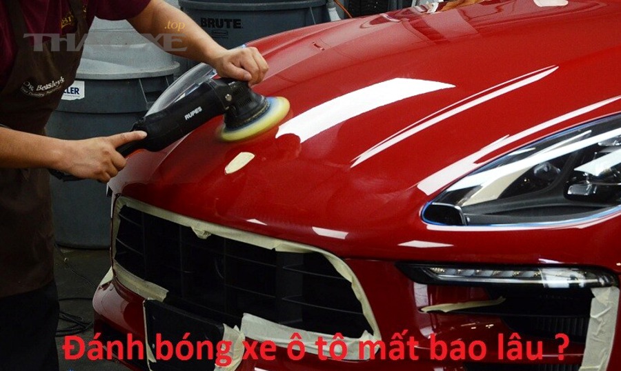 Danh bong xe o to mat bao lau